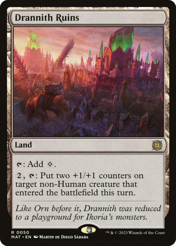 Drannith Ruins [March of the Machine: The Aftermath] MTG Single Magic: The Gathering | Red Claw Gaming