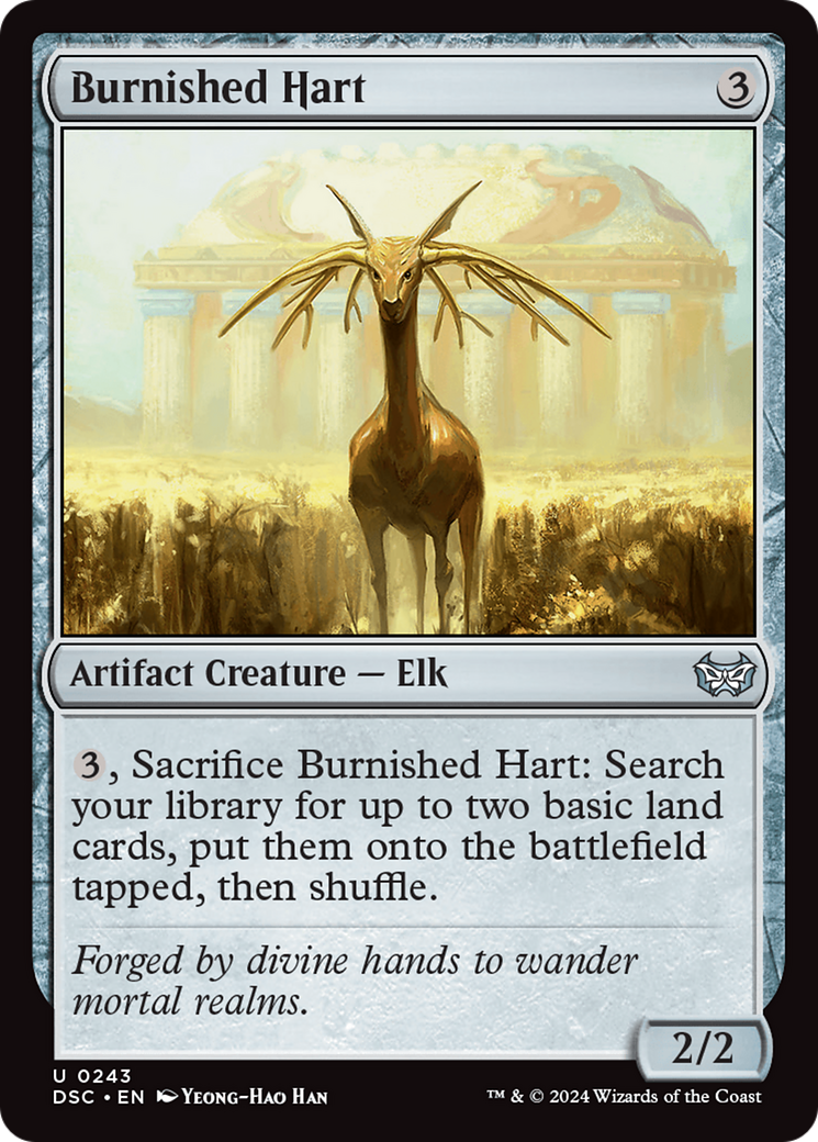 Burnished Hart [Duskmourn: House of Horror Commander] MTG Single Magic: The Gathering | Red Claw Gaming