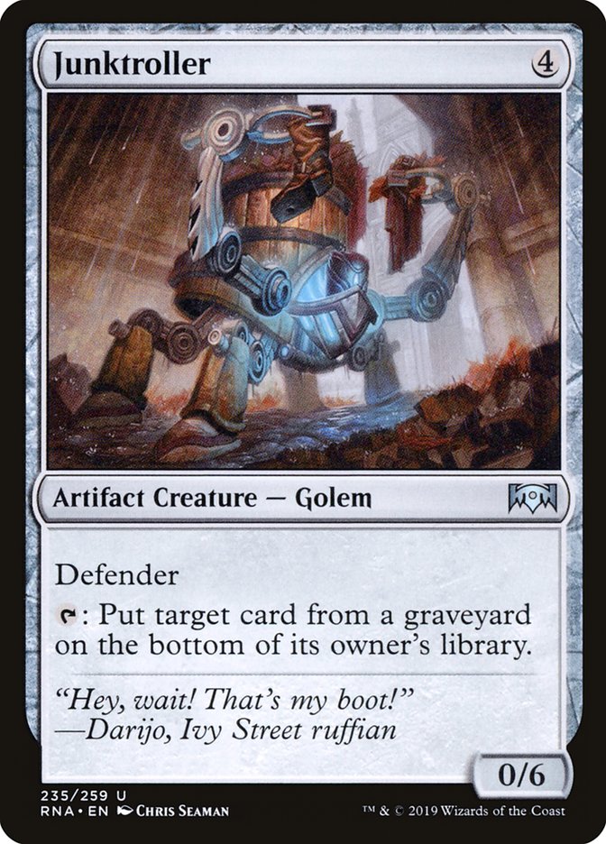 Junktroller [Ravnica Allegiance] MTG Single Magic: The Gathering | Red Claw Gaming