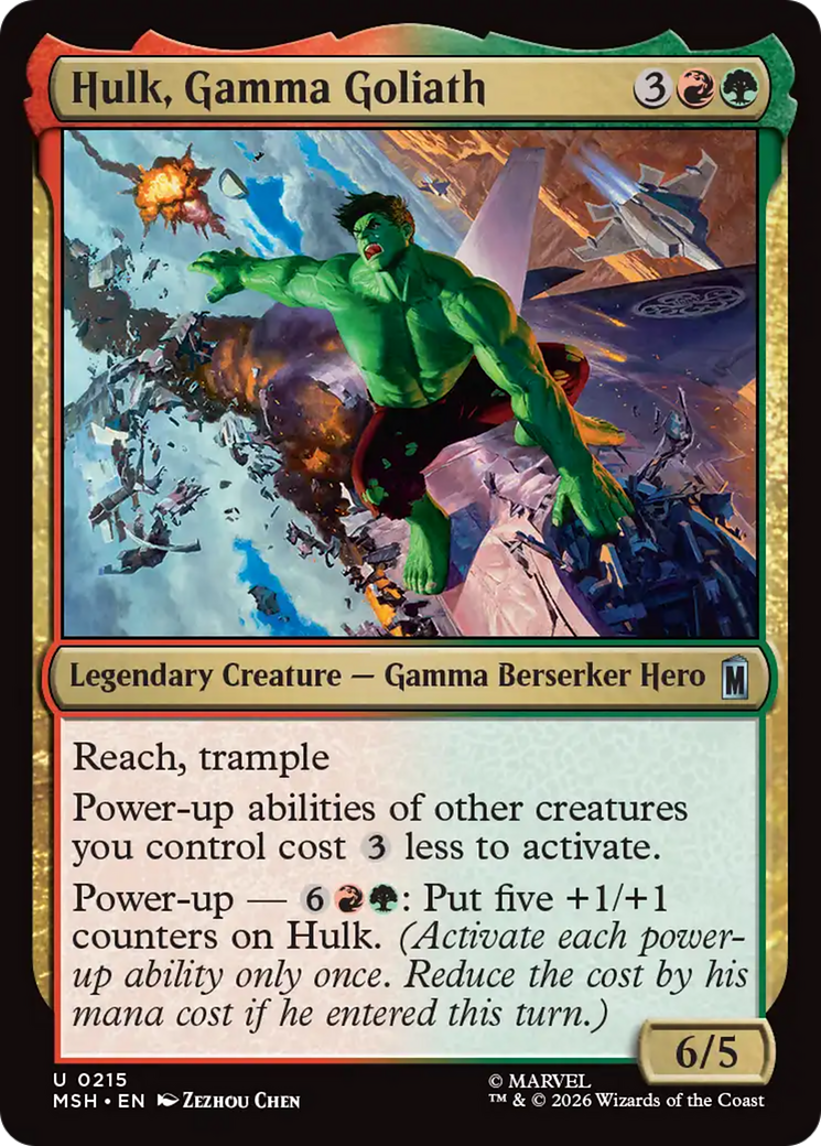 Hulk, Gamma Goliath [Marvel Super Heroes] | Red Claw Gaming