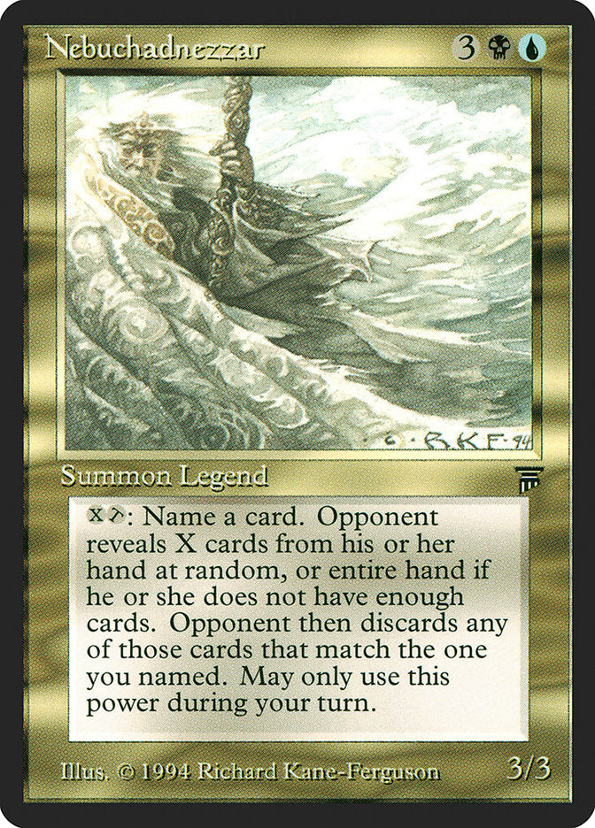 Nebuchadnezzar [Legends] MTG Single Magic: The Gathering | Red Claw Gaming