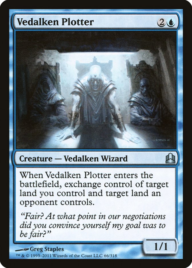 Vedalken Plotter [Commander 2011] MTG Single Magic: The Gathering | Red Claw Gaming