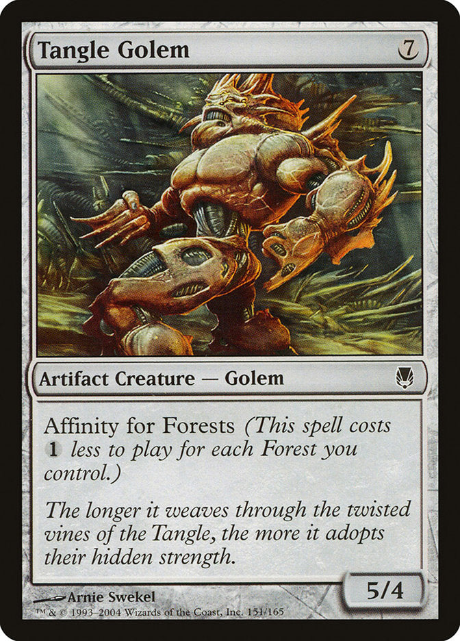 Tangle Golem [Darksteel] MTG Single Magic: The Gathering | Red Claw Gaming