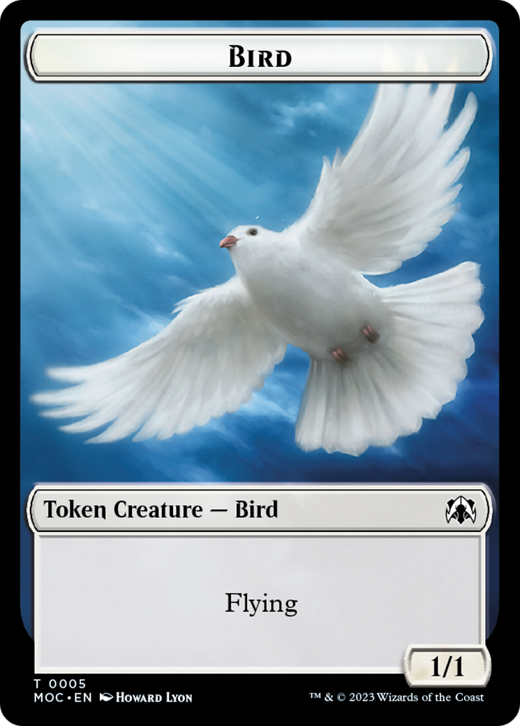 Bird // Kobolds of Kher Keep Double-Sided Token [March of the Machine Commander Tokens] MTG Single Magic: The Gathering | Red Claw Gaming