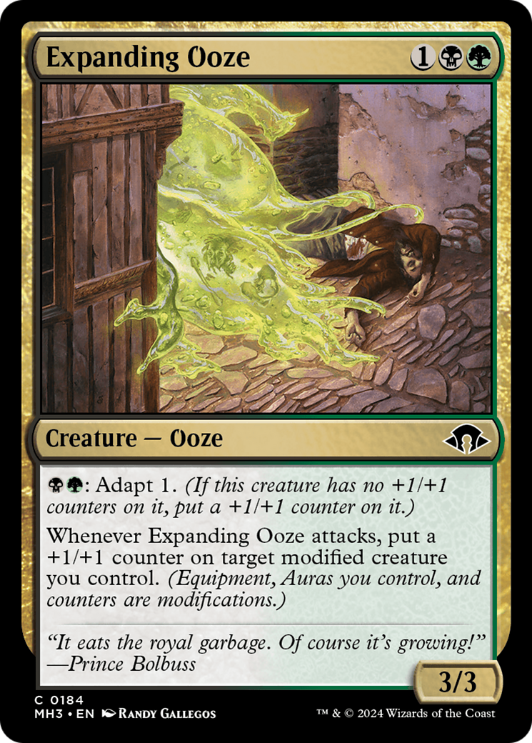 Expanding Ooze [Modern Horizons 3] MTG Single Magic: The Gathering    | Red Claw Gaming