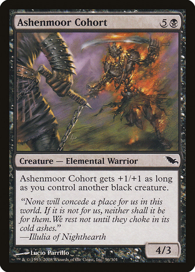 Ashenmoor Cohort [Shadowmoor] MTG Single Magic: The Gathering | Red Claw Gaming
