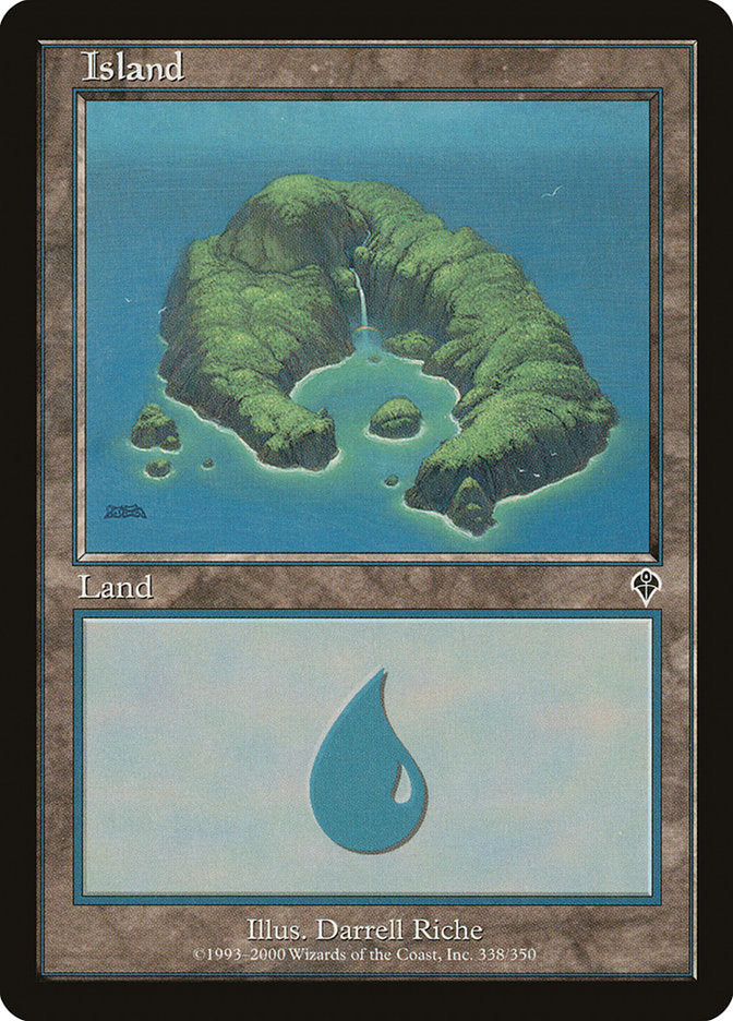 Island (338) [Invasion] MTG Single Magic: The Gathering | Red Claw Gaming