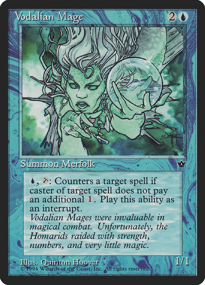 Vodalian Mage (Quinton Hoover) [Fallen Empires] MTG Single Magic: The Gathering | Red Claw Gaming