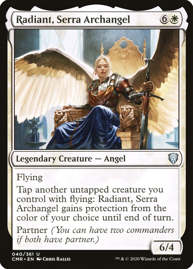 Radiant, Serra Archangel [Commander Legends] MTG Single Magic: The Gathering | Red Claw Gaming