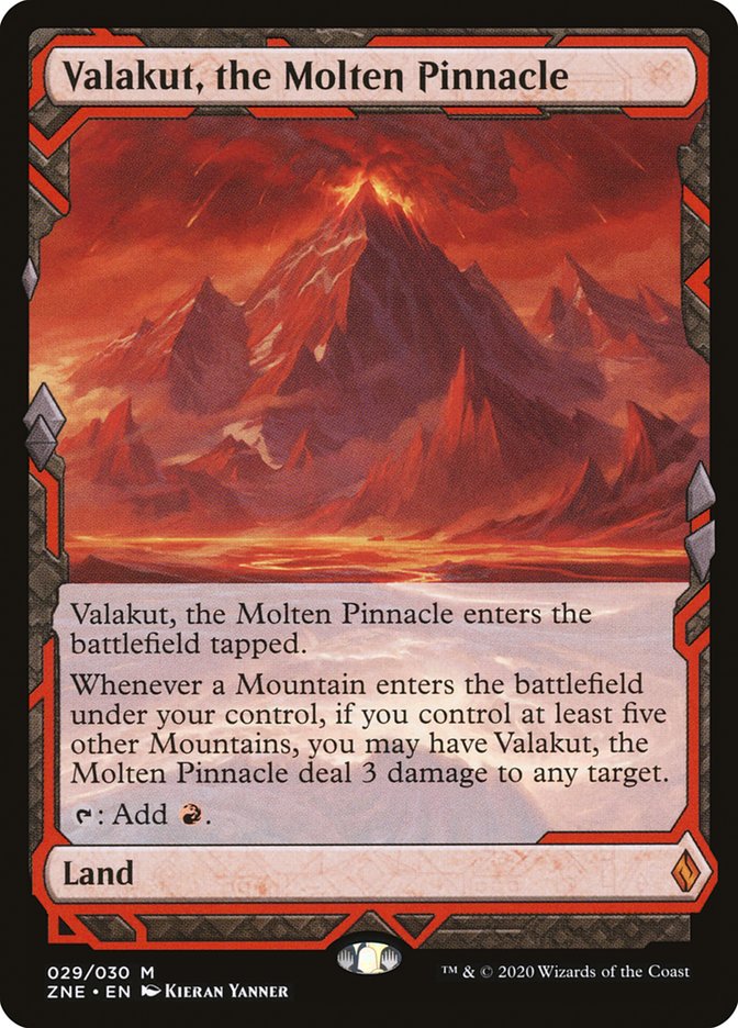 Valakut, the Molten Pinnacle (Expeditions) [Zendikar Rising Expeditions] MTG Single Magic: The Gathering | Red Claw Gaming