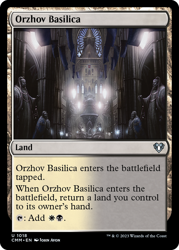 Orzhov Basilica [Commander Masters] MTG Single Magic: The Gathering | Red Claw Gaming