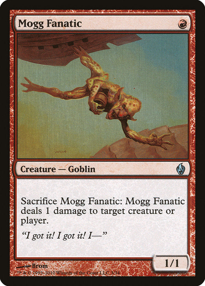 Mogg Fanatic [Premium Deck Series: Fire and Lightning] MTG Single Magic: The Gathering | Red Claw Gaming