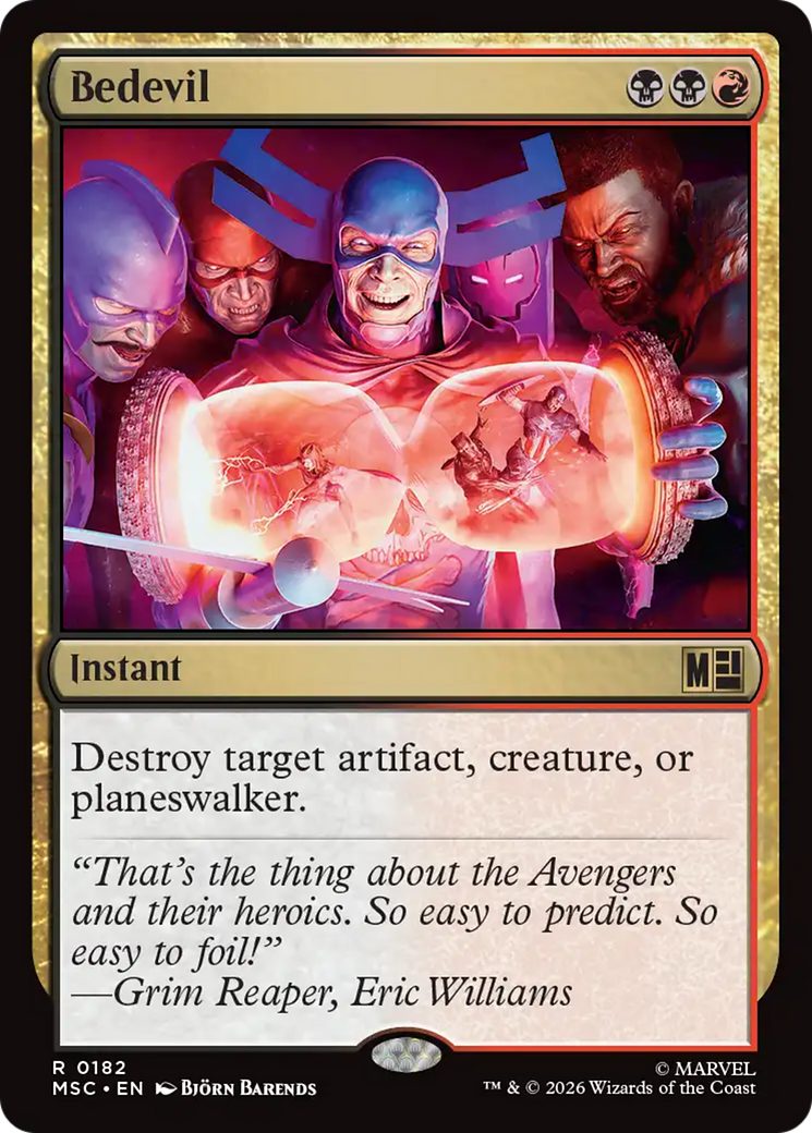 Bedevil [Marvel Super Heroes Commander] MTG Single Magic: The Gathering | Red Claw Gaming
