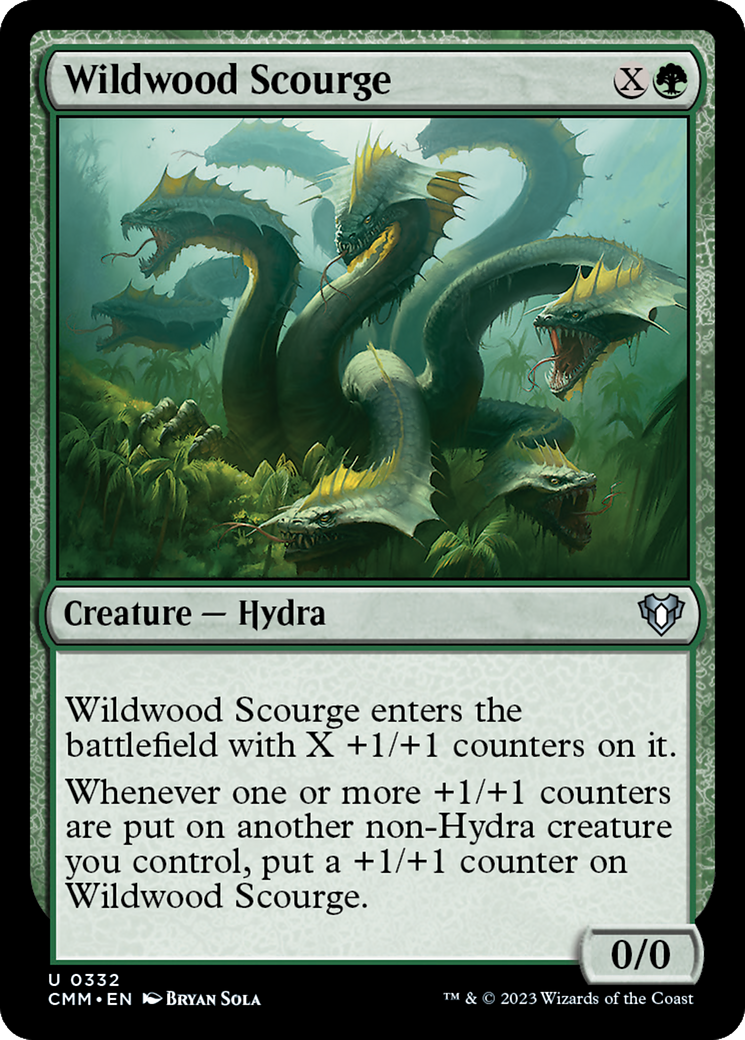 Wildwood Scourge [Commander Masters] MTG Single Magic: The Gathering    | Red Claw Gaming