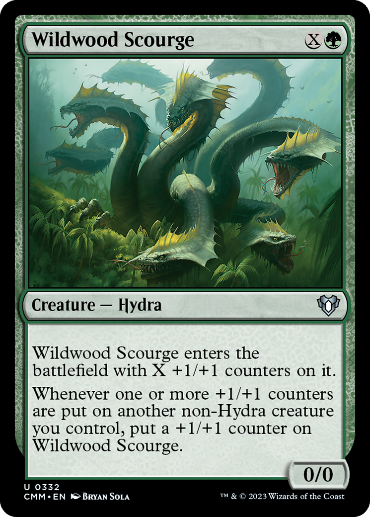 Wildwood Scourge [Commander Masters] MTG Single Magic: The Gathering | Red Claw Gaming