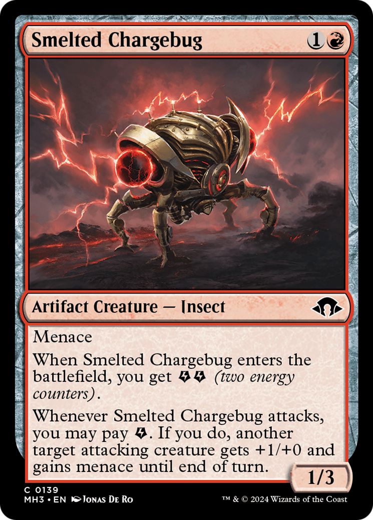 Smelted Chargebug [Modern Horizons 3] MTG Single Magic: The Gathering    | Red Claw Gaming