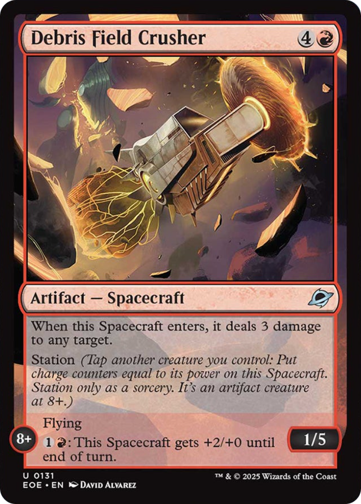 Debris Field Crusher [Edge of Eternities] MTG Single Magic: The Gathering | Red Claw Gaming