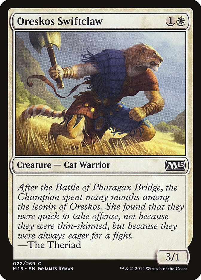Oreskos Swiftclaw [Magic 2015] MTG Single Magic: The Gathering | Red Claw Gaming