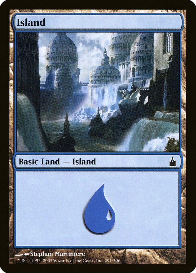 Island (291) [Ravnica: City of Guilds] MTG Single Magic: The Gathering | Red Claw Gaming