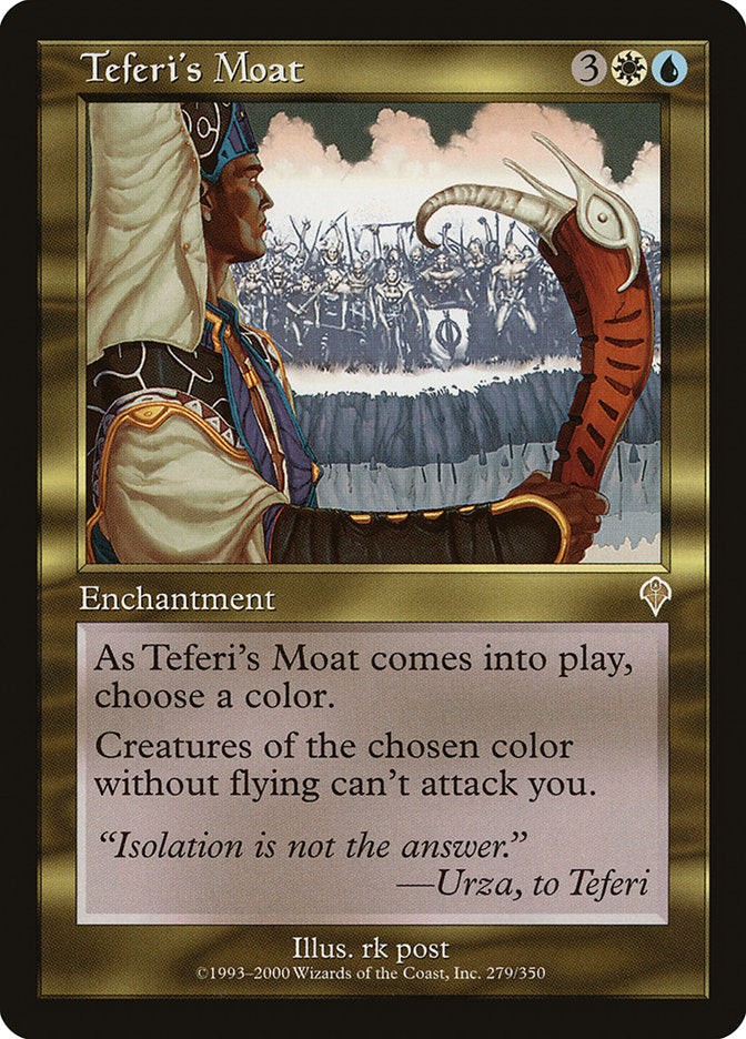 Teferi's Moat [Invasion] MTG Single Magic: The Gathering | Red Claw Gaming