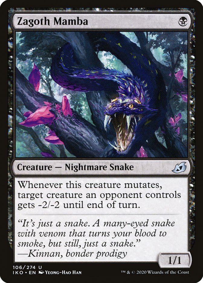 Zagoth Mamba [Ikoria: Lair of Behemoths] MTG Single Magic: The Gathering | Red Claw Gaming