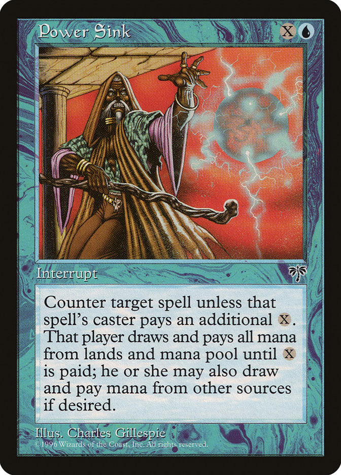Power Sink [Mirage] MTG Single Magic: The Gathering | Red Claw Gaming
