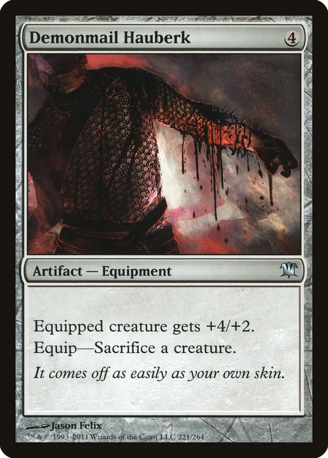 Demonmail Hauberk [Innistrad] MTG Single Magic: The Gathering | Red Claw Gaming