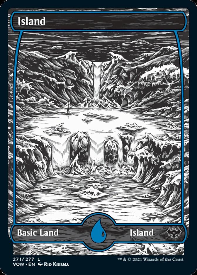 Island (271) [Innistrad: Crimson Vow] MTG Single Magic: The Gathering | Red Claw Gaming