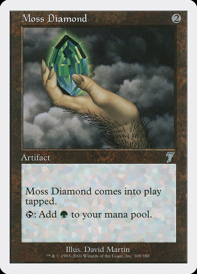 Moss Diamond [Seventh Edition] MTG Single Magic: The Gathering | Red Claw Gaming