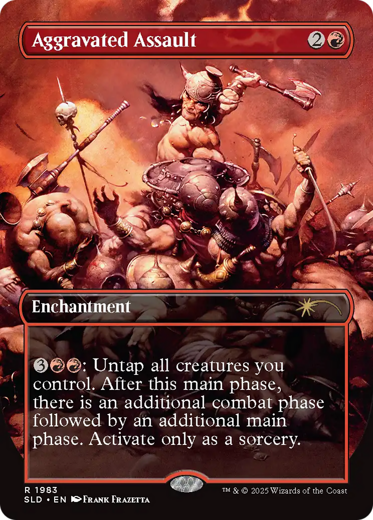 Aggravated Assault (1983) [Secret Lair Drop Series] MTG Single Magic: The Gathering | Red Claw Gaming