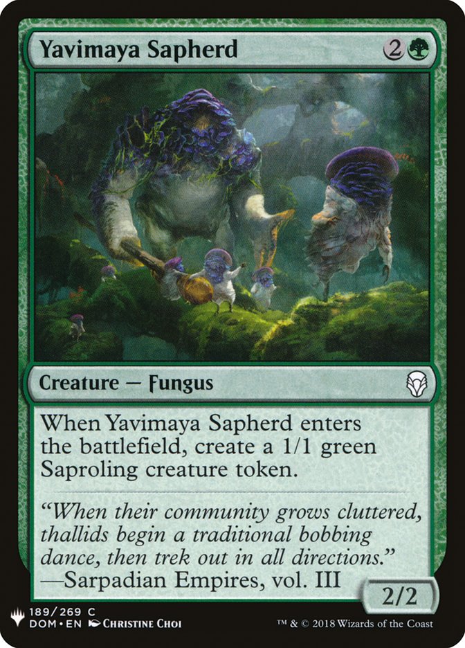 Yavimaya Sapherd [Mystery Booster] MTG Single Magic: The Gathering | Red Claw Gaming