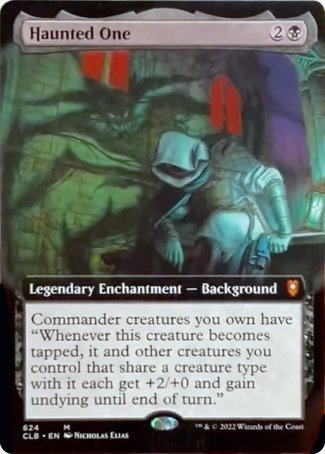 Haunted One (Extended Art) [Commander Legends: Battle for Baldur's Gate] MTG Single Magic: The Gathering | Red Claw Gaming