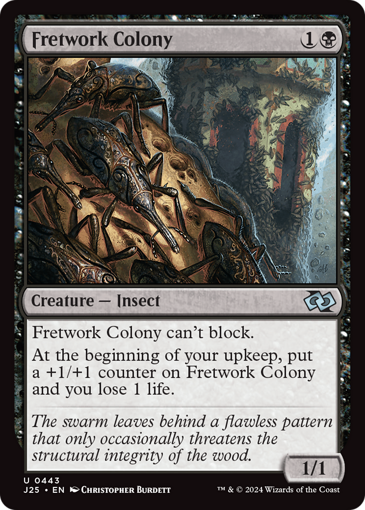 Fretwork Colony [Foundations Jumpstart] MTG Single Magic: The Gathering | Red Claw Gaming