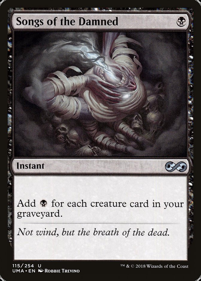 Songs of the Damned [Ultimate Masters] MTG Single Magic: The Gathering | Red Claw Gaming
