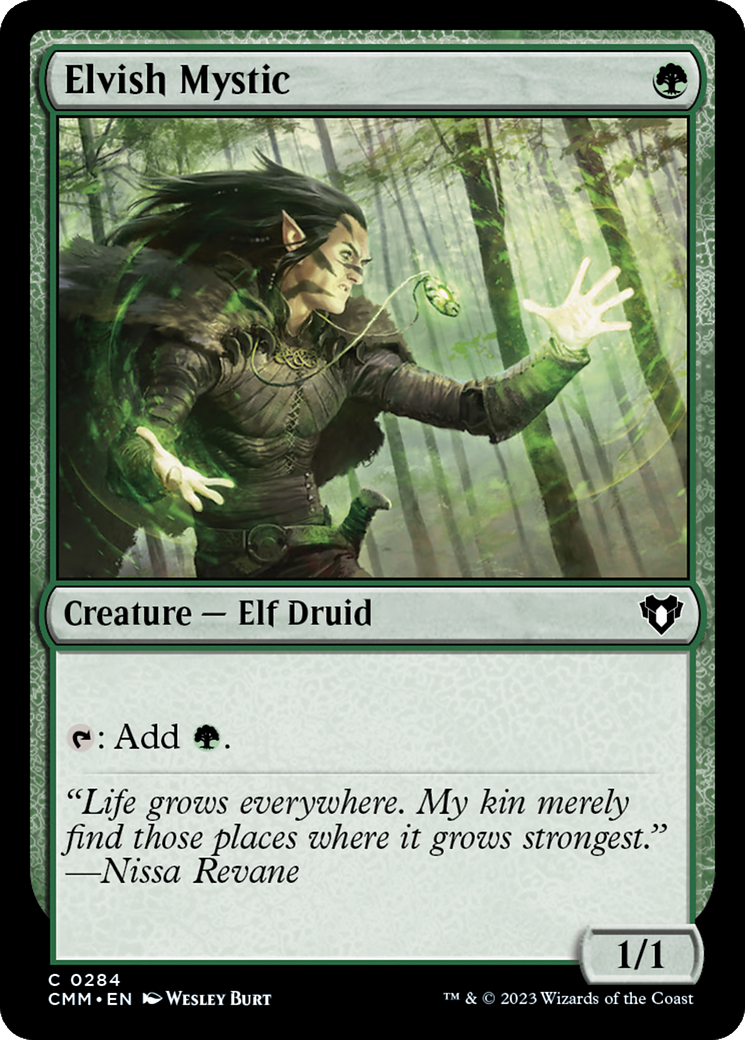 Elvish Mystic [Commander Masters] MTG Single Magic: The Gathering | Red Claw Gaming