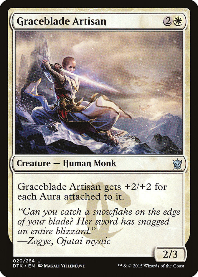 Graceblade Artisan [Dragons of Tarkir] MTG Single Magic: The Gathering | Red Claw Gaming