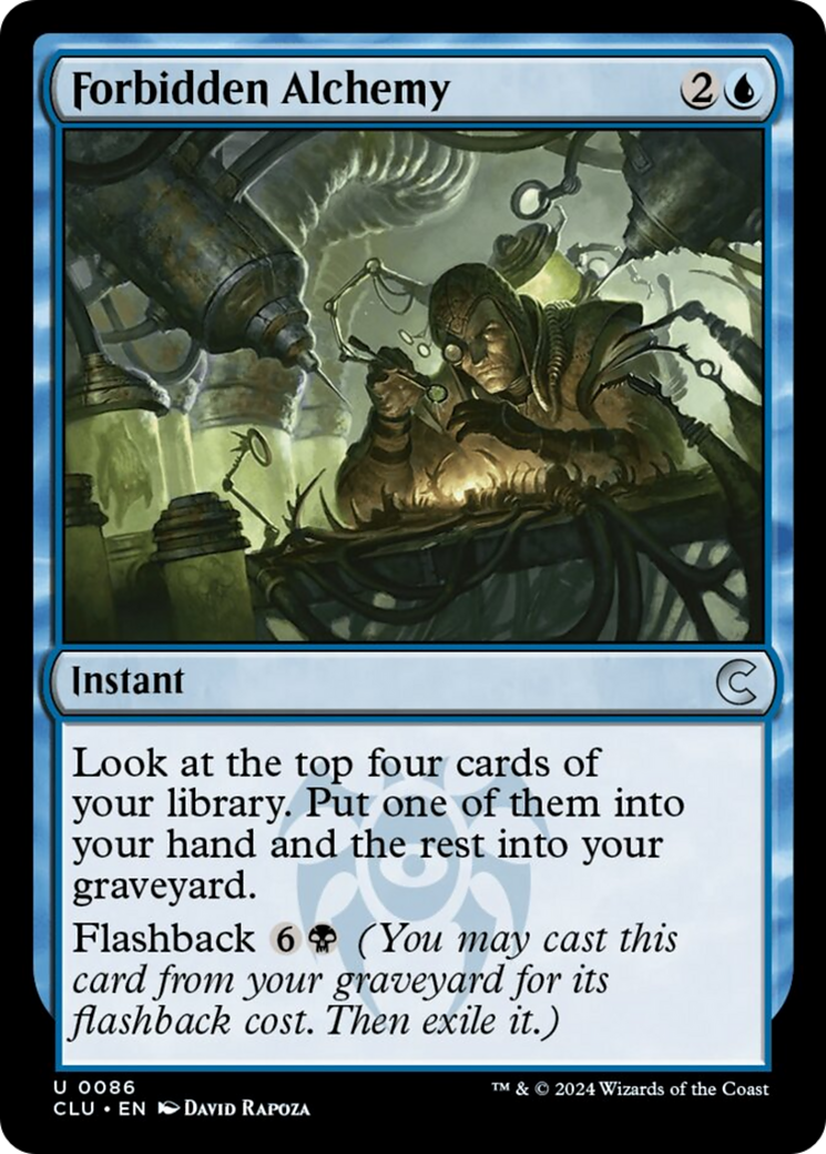 Forbidden Alchemy [Ravnica: Clue Edition] MTG Single Magic: The Gathering | Red Claw Gaming