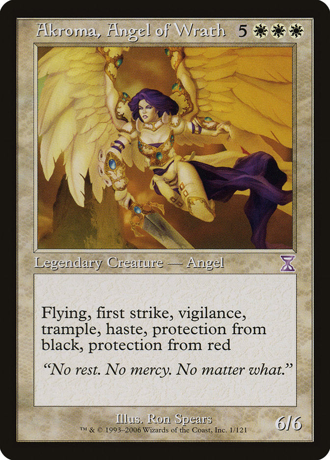 Akroma, Angel of Wrath [Time Spiral Timeshifted] MTG Single Magic: The Gathering | Red Claw Gaming