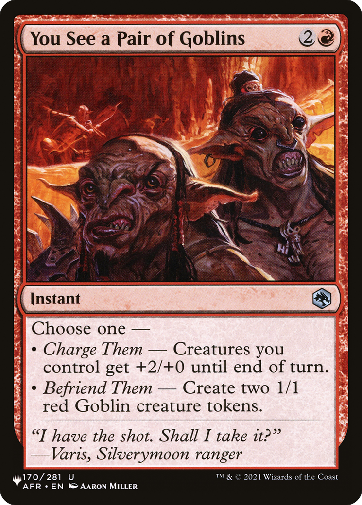 Dance with Goblins - Dance with Calamity [Secret Lair Drop Series] MTG Single Magic: The Gathering | Red Claw Gaming