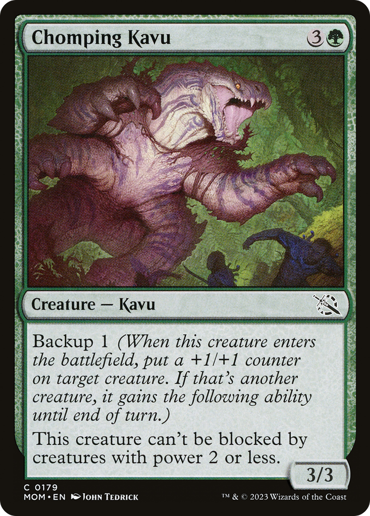 Chomping Kavu [March of the Machine] MTG Single Magic: The Gathering    | Red Claw Gaming