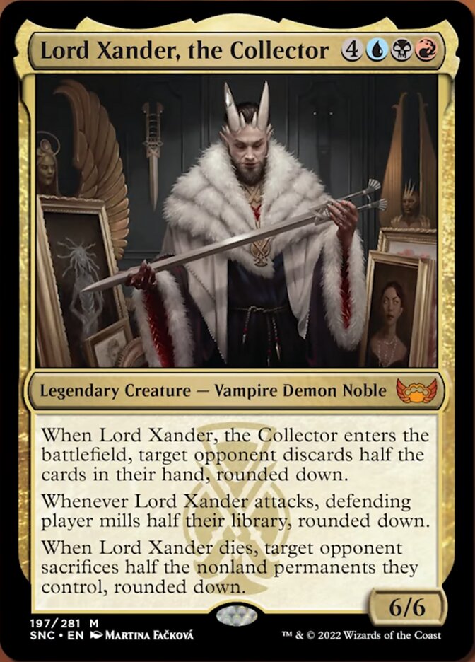 Lord Xander, the Collector [Streets of New Capenna] MTG Single Magic: The Gathering | Red Claw Gaming