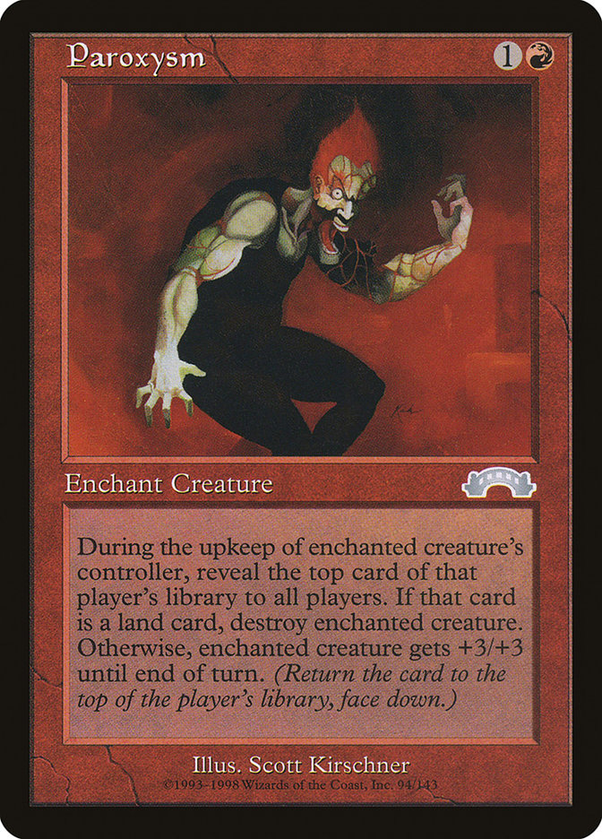 Paroxysm [Exodus] MTG Single Magic: The Gathering | Red Claw Gaming