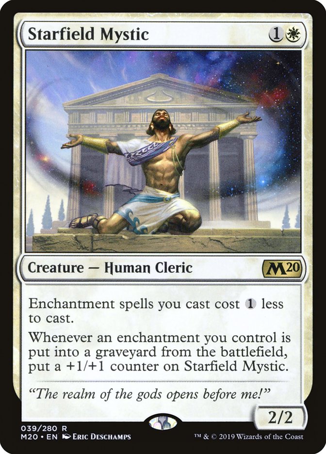 Starfield Mystic [Core Set 2020] MTG Single Magic: The Gathering | Red Claw Gaming