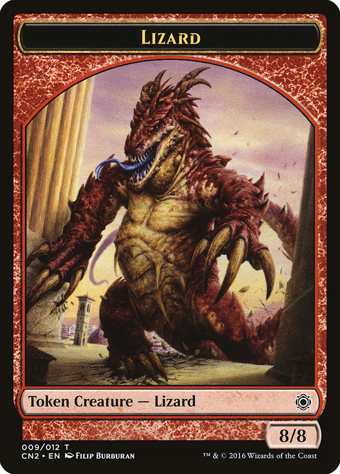 Lizard Token [Conspiracy: Take the Crown Tokens] MTG Single Magic: The Gathering | Red Claw Gaming