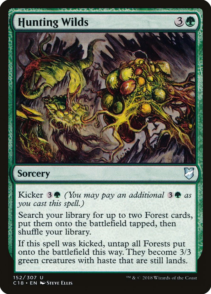 Hunting Wilds [Commander 2018] MTG Single Magic: The Gathering | Red Claw Gaming
