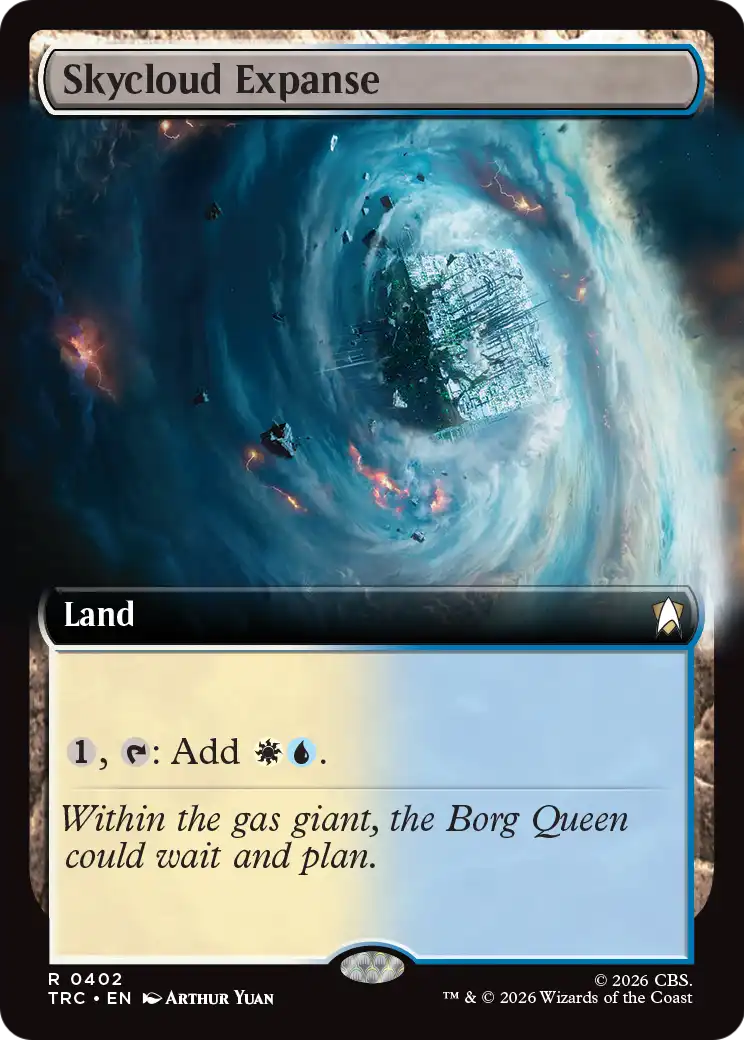 Skycloud Expanse (Extended Art) [Star Trek Commander] | Red Claw Gaming