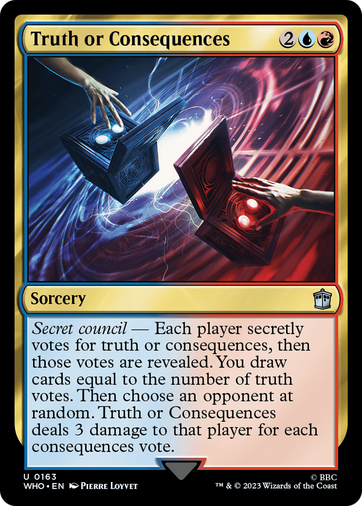 Truth or Consequences [Doctor Who] MTG Single Magic: The Gathering    | Red Claw Gaming