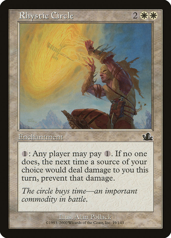 Rhystic Circle [Prophecy] MTG Single Magic: The Gathering | Red Claw Gaming