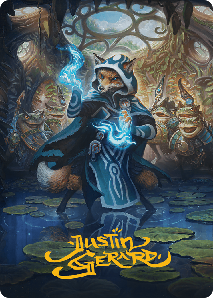 Jace, the Mind Sculptor Art Card (Gold-Stamped Signature) [Bloomburrow Art Series] MTG Single Magic: The Gathering | Red Claw Gaming