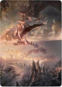 Needleverge Pathway Art Card [Zendikar Rising Art Series] MTG Single Magic: The Gathering | Red Claw Gaming
